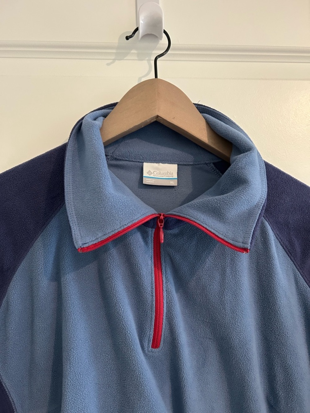 Columbia Fleece Quarter Zip Pullover Size XL - Picture 2 of 12
